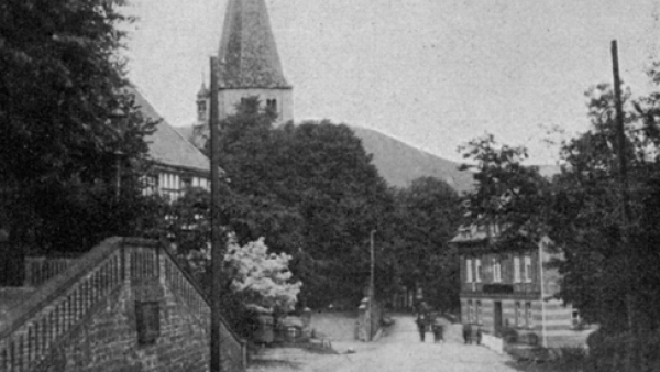 Rathausstraße, um 1903